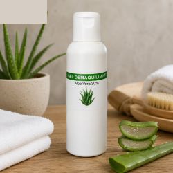 GEL DEMAQUILLANT A L'ALOE VERA 30% 125ml sans pesticide