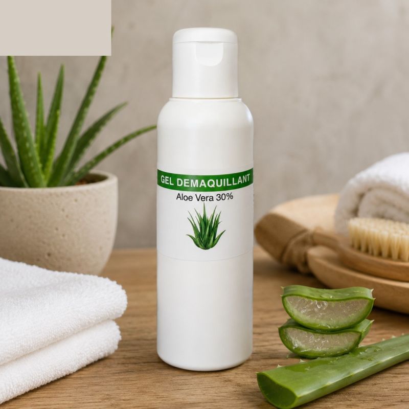 GEL DEMAQUILLANT A L'ALOE VERA 30% 125ml sans pesticide