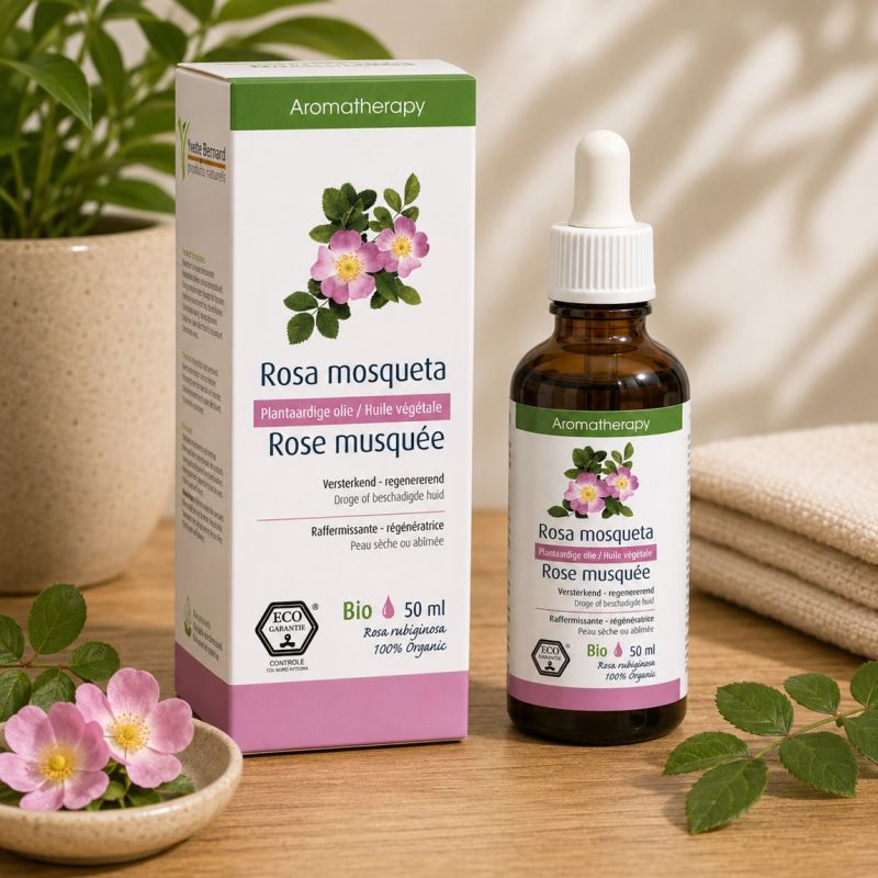 HUILE DE ROSE MUSQUEE du Chili 50ml BIO - Rosa rubiginosa