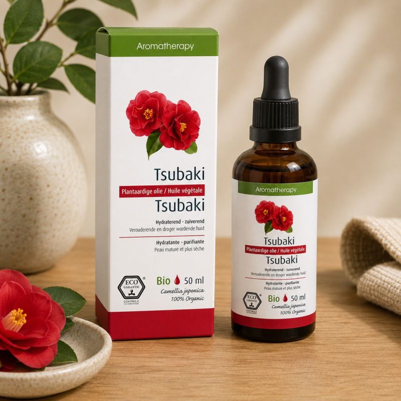 HUILE DE TSUBAKI BIO 50ML -CAMELLIA JAPONICA
