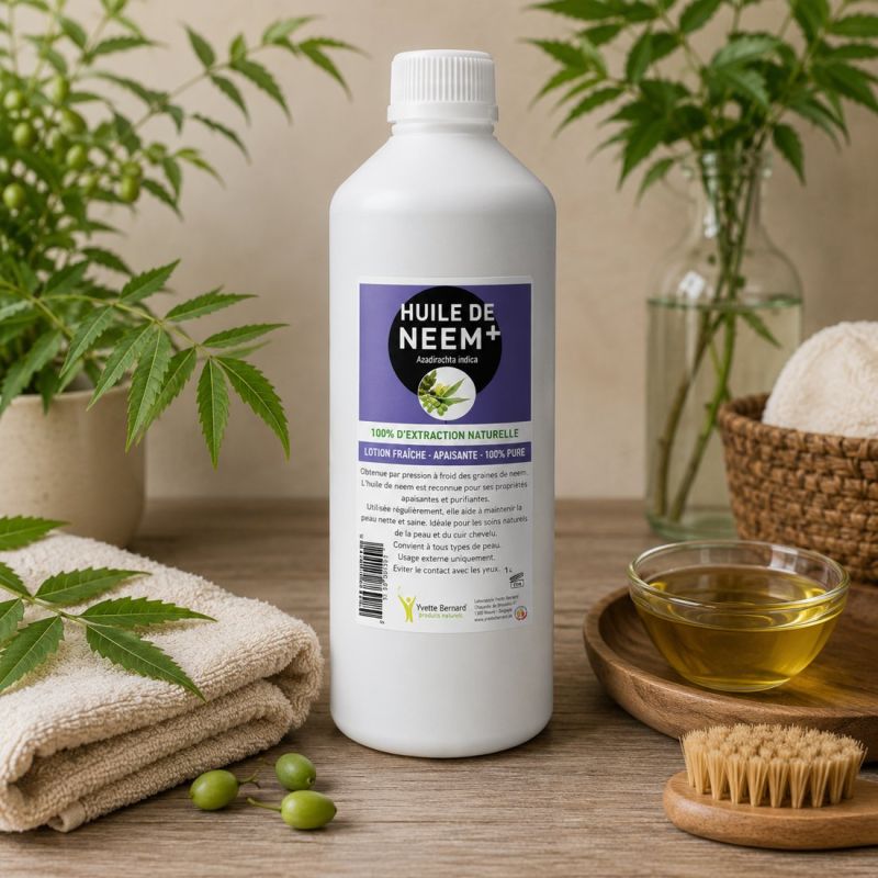 HUILE DE NEEM* 500ml - l'huile pour les jardiniers...-*Issu de l'agriculture biologique