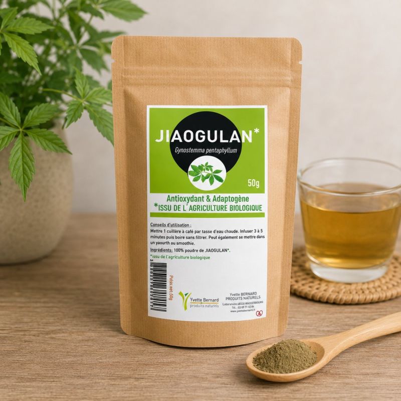 IAOGULAN*  POUDRE 50g - Gynostemmae pentaphylli - * issu de l'agriculture biologique