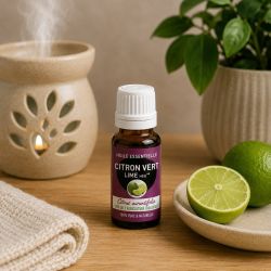 Huile essentielle LIME CITRON VERT BIO 10ML
