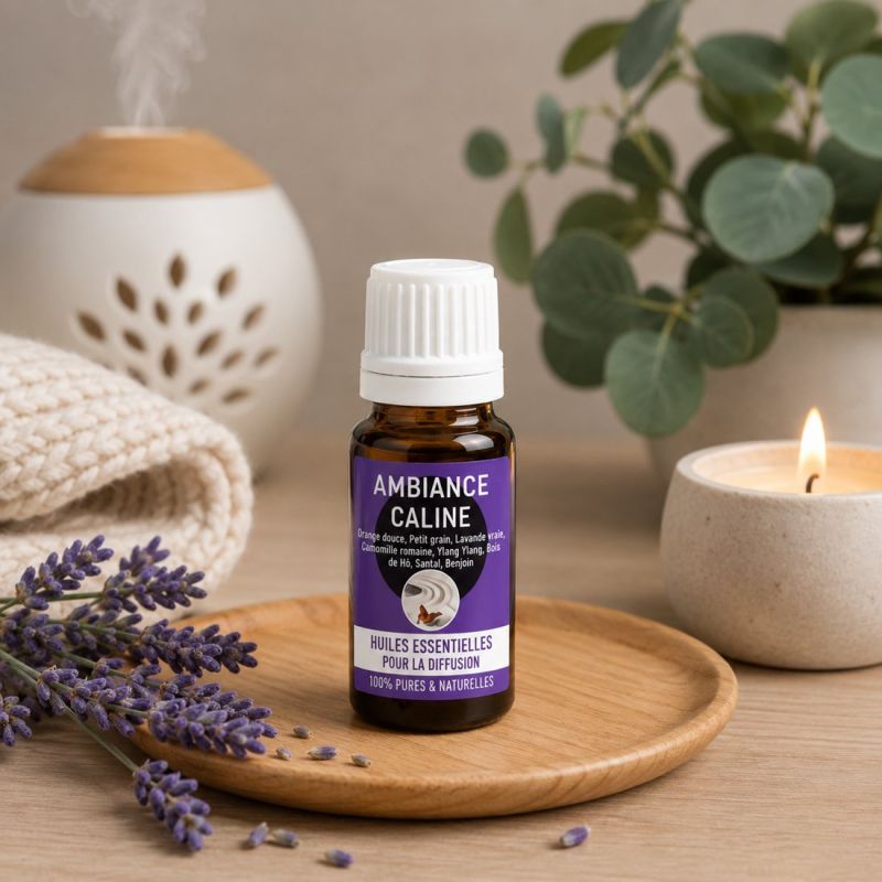 Mélange d'huiles essentielles AMBIANCE CALINE 10ML