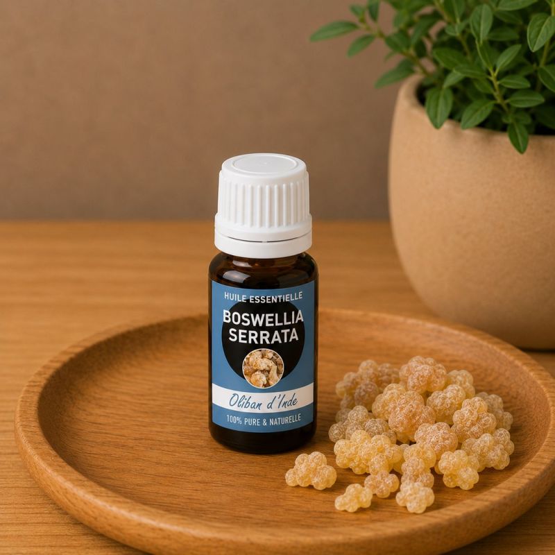 Huile essentielle Encens ou Oliban d'inde - BOSWELLIA SERRATA 10ml