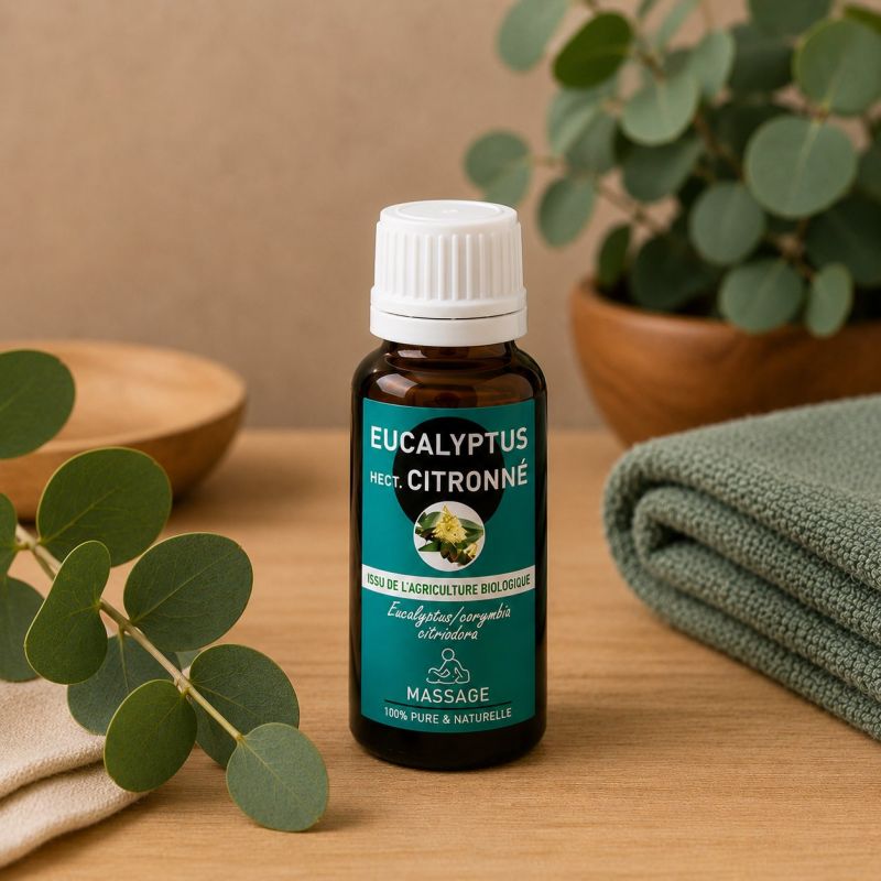 Huile essentielle hect EUCALYPTUS CITRIODORA* 10ml - *issu de l'agriculture biologique