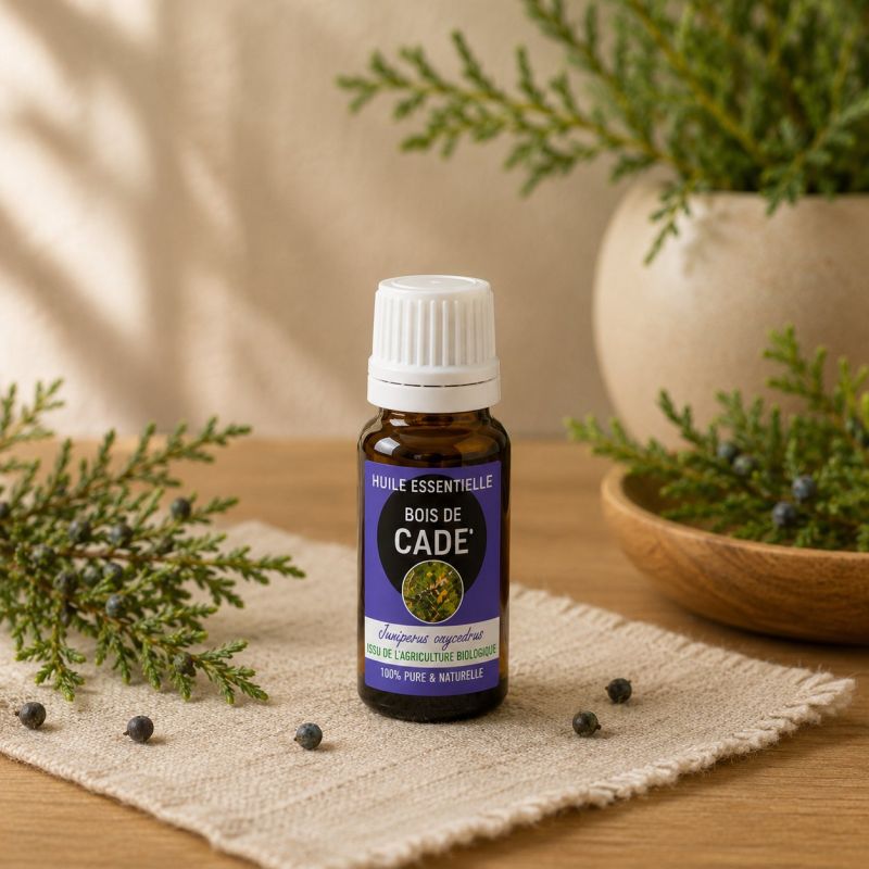 Huile essentielle BOIS DE CADE* 10ml - * issu de l'agriculture biologique