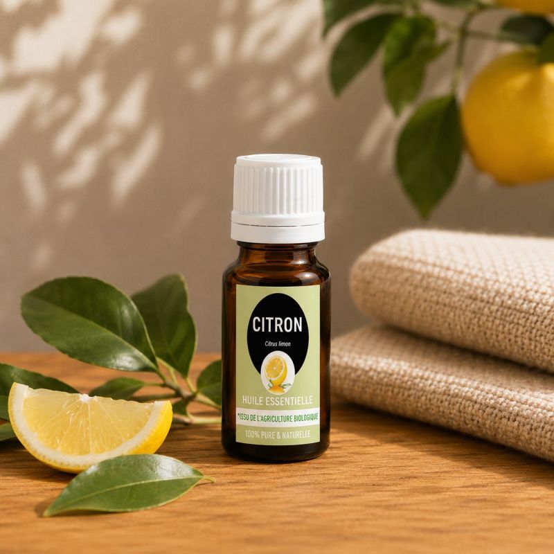 Huile essentielle CITRON* - 10ml -* issu de l'agriculture biologique
