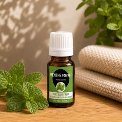 Huile essentielle de MENTHE POIVREE* 10ml - *issu de l'agriculture biologique