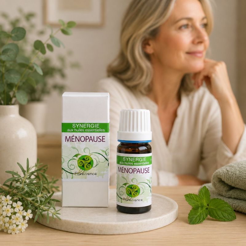 Synergie Huiles essentielles MENOPAUSE*- 10ml - *issu de l'agriculture biologique