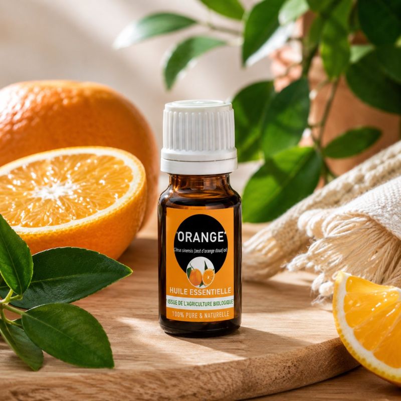 Huile essentielle ORANGE* 10ml - *Issu de l'agriculture biologique