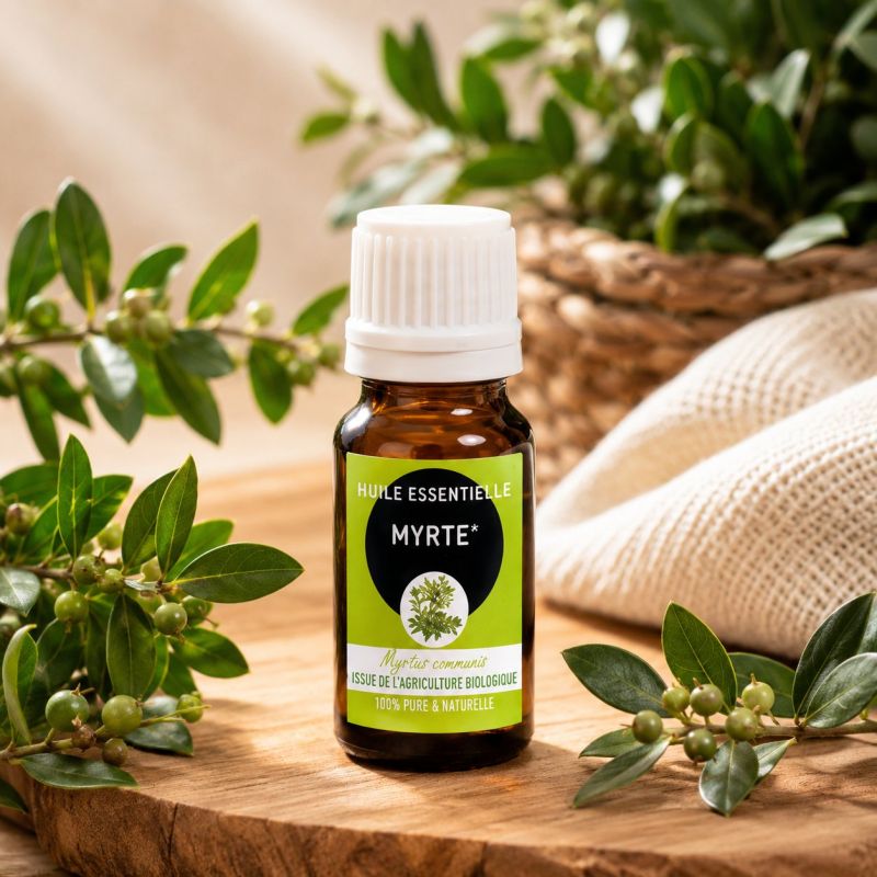 Huile essentielle MYRTE* de Tunisie 5ml - *issu de l'agriculture biologique