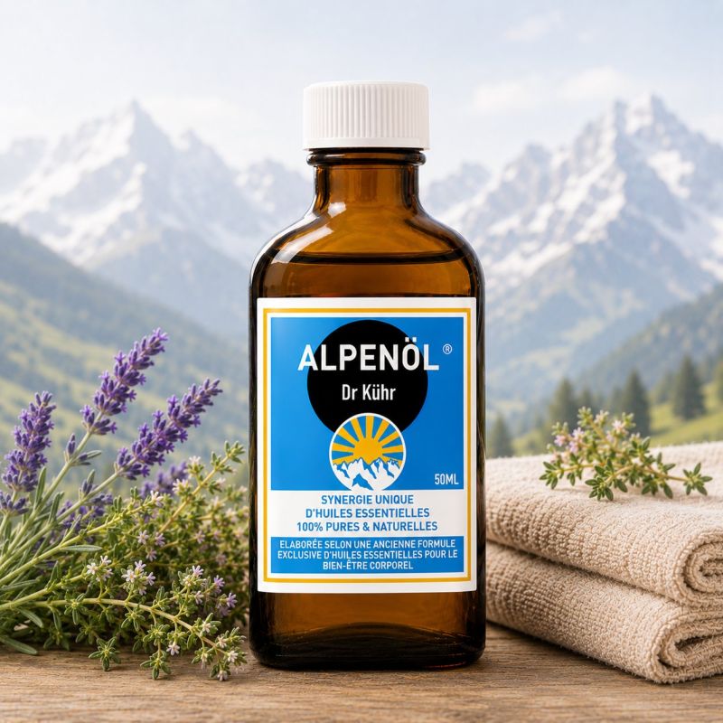 ALPENOL 50ml - Synergie d'huiles essentielles du Dr Kuhr