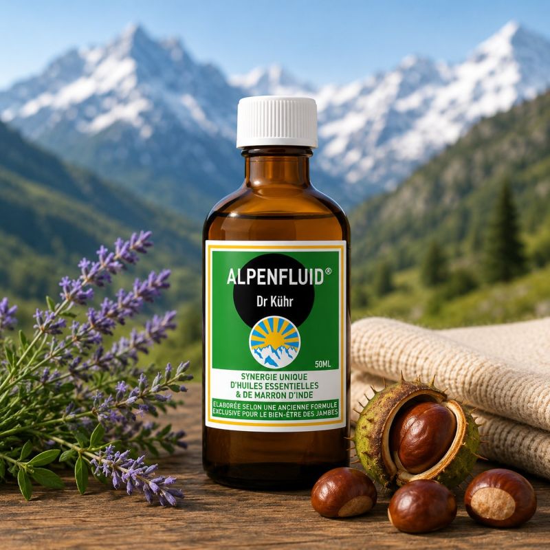 ALPENFLUID 50ml DU DR KUHR - special jambes lourdes