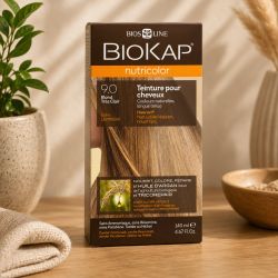 COLORATION NUTRICOLOR BLOND TRES CLAIR 9.0 BIOKAP -140ML