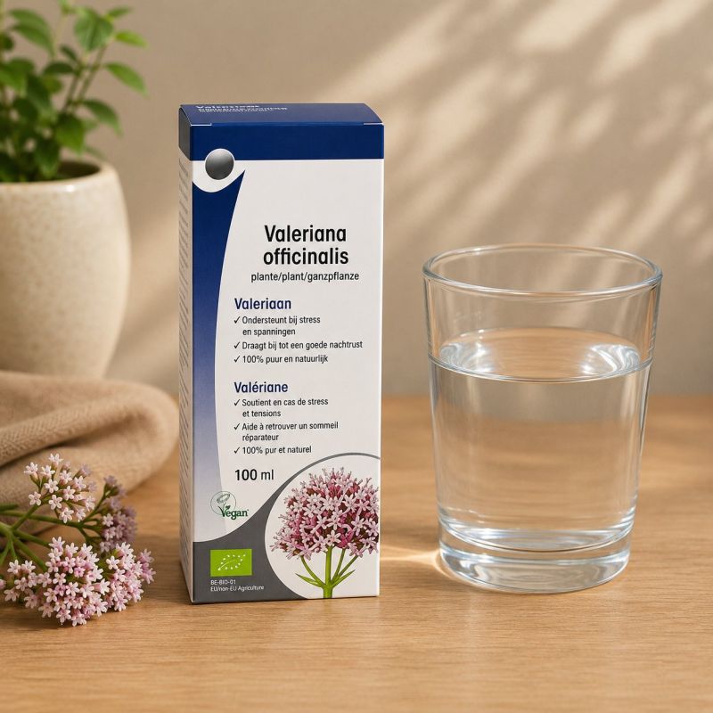VALERIANE BIO 100ml - Extrait de plante fraiche  valeriana officinalis