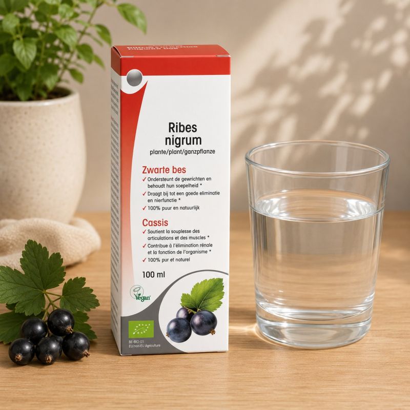 CASSIS extrait de plante 100ml Bio -cassissier ribes nigrum