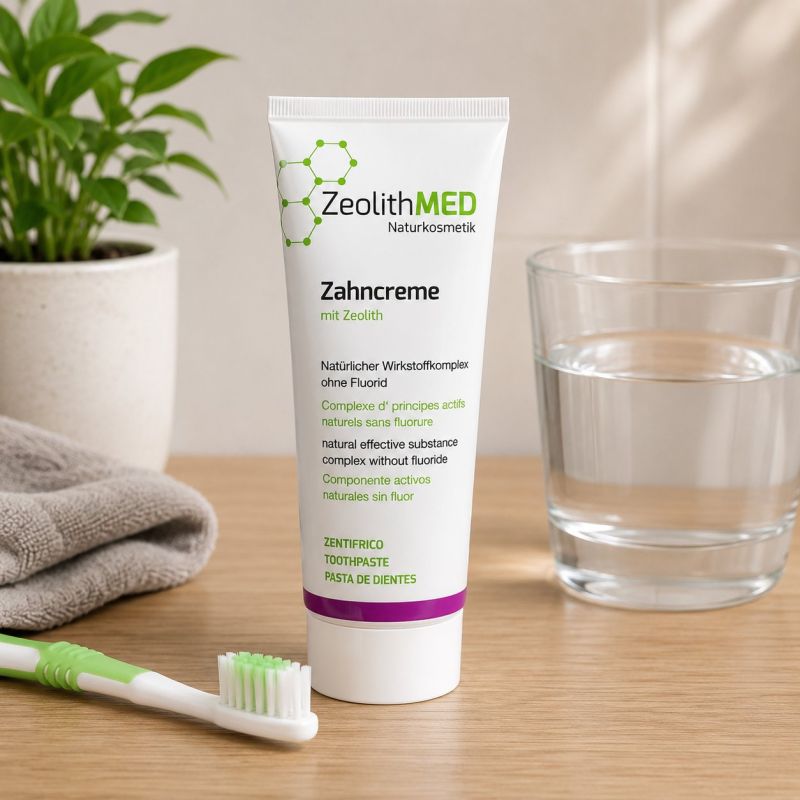 DENTIFRICE A LA ZEOLITE CLINOPTILOLITE 75ML - sans fluor avec xylitol