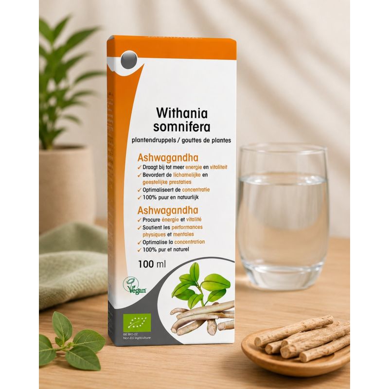 ASHWAGANDHA EXTRAIT DE PLANTE BIO 100ml - withania somnifera