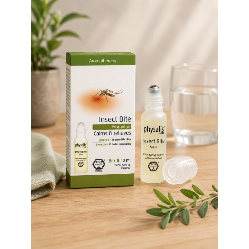 ROLLER SOIN PIQURES D INSECTES "insect bite" aux huiles essentielles  - 10ml SANS PESTICIDE
