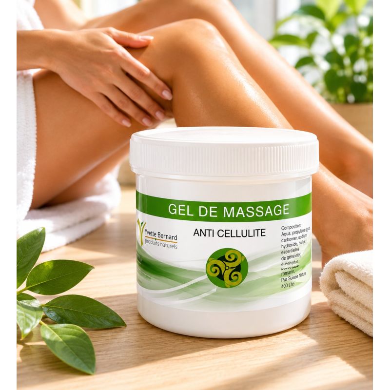 GEL DE MASSAGE ANTI CELLULITE AUX HUILES ESSENTIELLES 200G