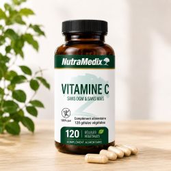 VITAMINE C 1000mg - Nutramedix - 120 capsules sans OGM
