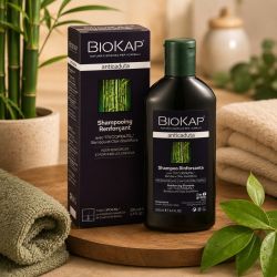 SHAMPOOING RESTRUCTURANT pour cheveux colorés BIOKAP 200ml
