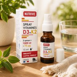 Vitamine D3 K2 SPRAY 1000ui | Au meilleur prix