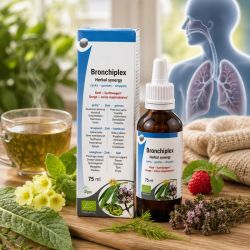 BRONCHIPLEX BIO Synergie phyto+gemmo+huiles essentielles - 75ml - GORGE ET VOIES RESPIRATOIRES