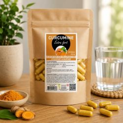 CURCUMINE EXTRA FORT 60 gélules 200mg - Curcuma, Curcuminoïdes - Santerel