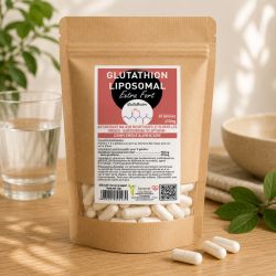 GLUTATHION LIPOSOMAL GSH 60 gélules 450mg - Glutathion Réduit - SANTEREL