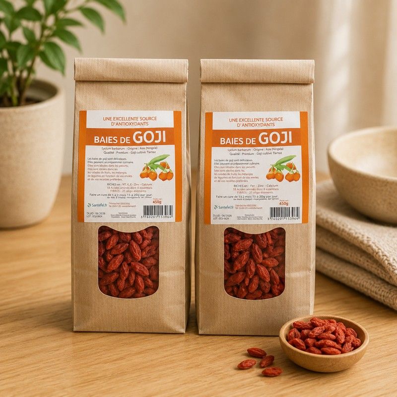 GOJI *(BAIES) - 400G - * Issu de l'agriculture biologique