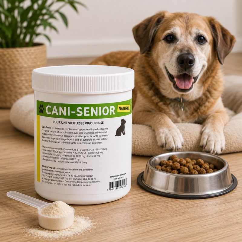 CANI SENIOR: les bienfaits des plantes pour une retraite méritée|Chien