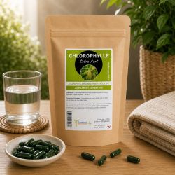 CHLOROPHYLLE MAGNESIENNE Extra fort 60 gélules 400mg -SANTEREL