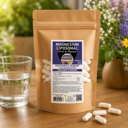 MAGNESIUM LIPOSOMAL 60 gélules 500mg - Citrate de Magnésium - SANTEREL