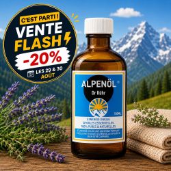 Alpenol 100ml – Synergie de 11 Huiles essentielles du Dr Kühr