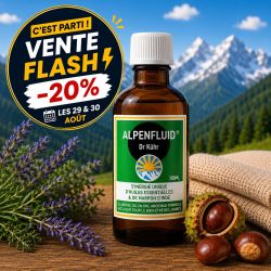 ALPENFLUID 100ml DU DR KUHR - spécial jambes lourdes