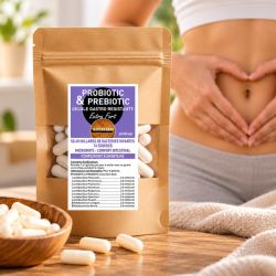 PROBIOTIC 14 souches 50.40Milliards & PREBIOTIC Extra fort 60 GELULES GASTRO RESISTANTES - SANTEREL